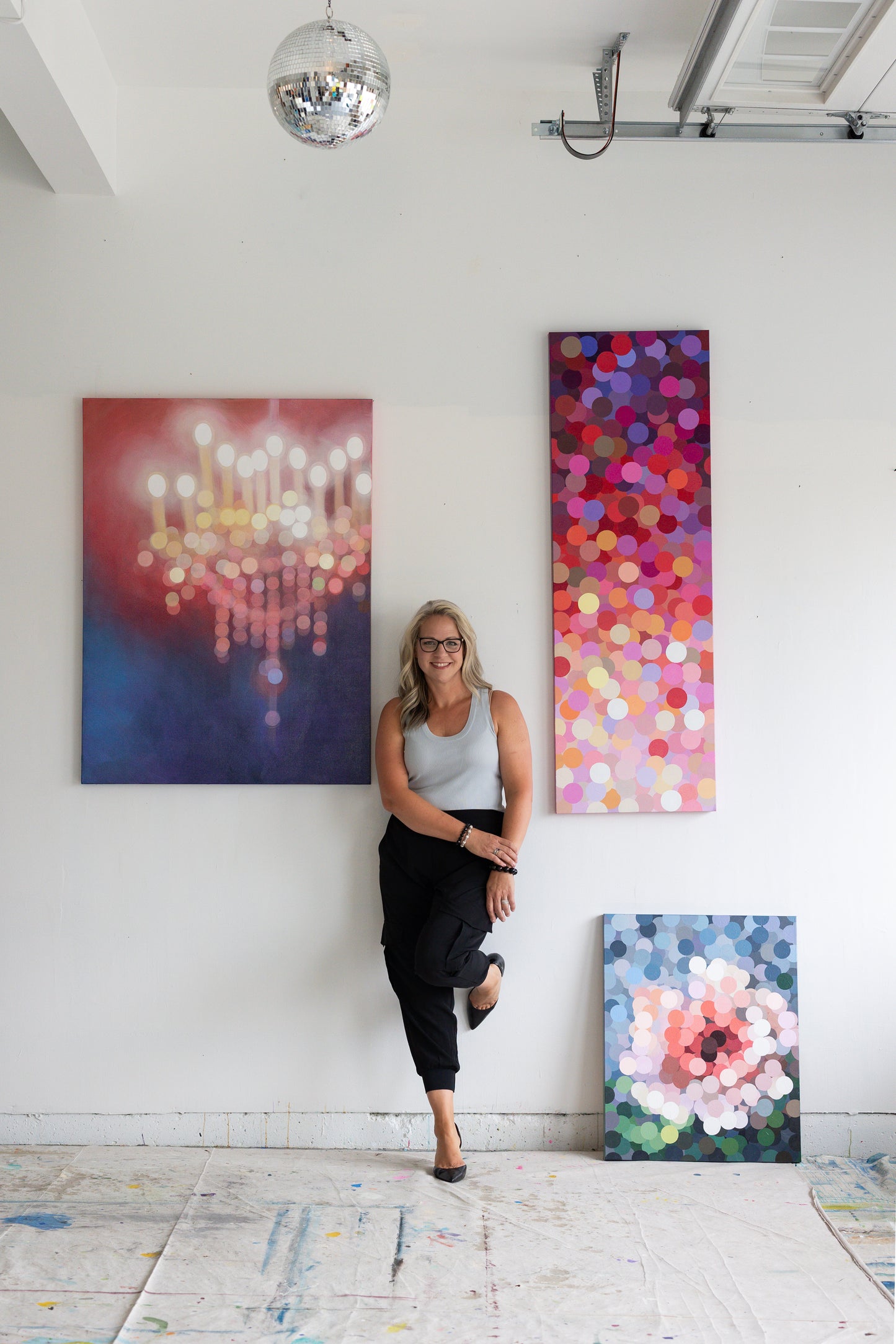 Original Painting from the Bloom series, 'Psalm 143:10'
