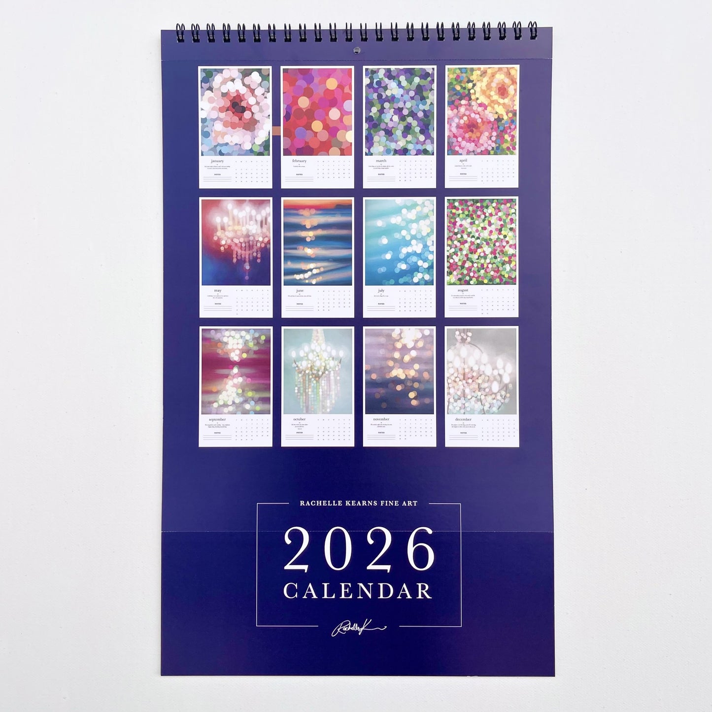 2026 Rachelle Kearns 8.5 x 14 inch Calendar PREORDER