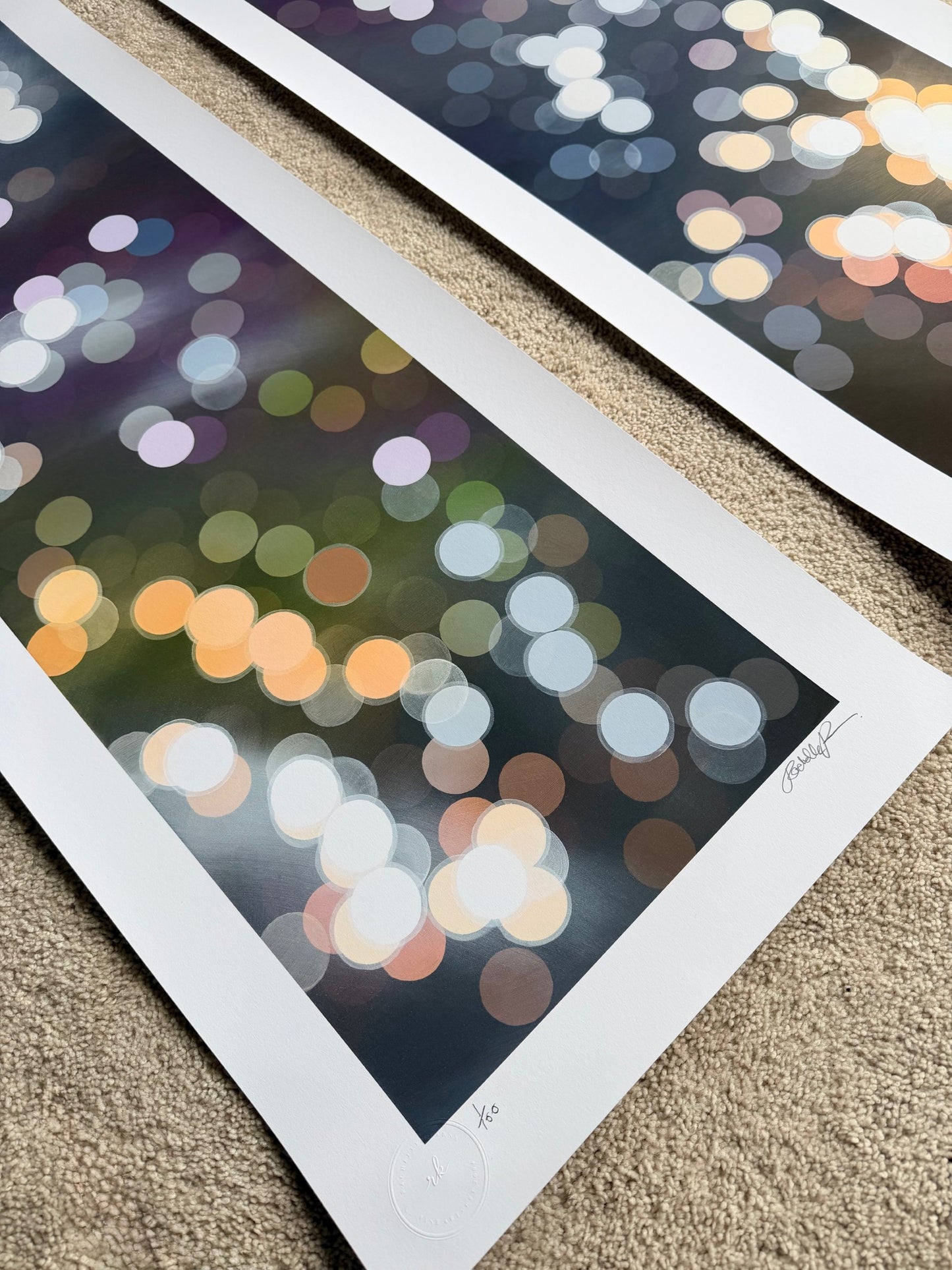 Ltd Ed Print Diptych 'Further Than the Ocean' & 'Deeper Than the Sea'