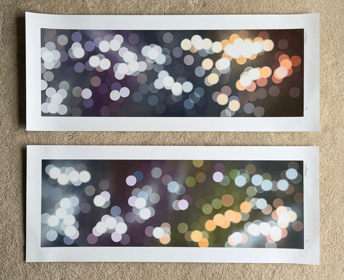 Ltd Ed Print Diptych 'Further Than the Ocean' & 'Deeper Than the Sea'