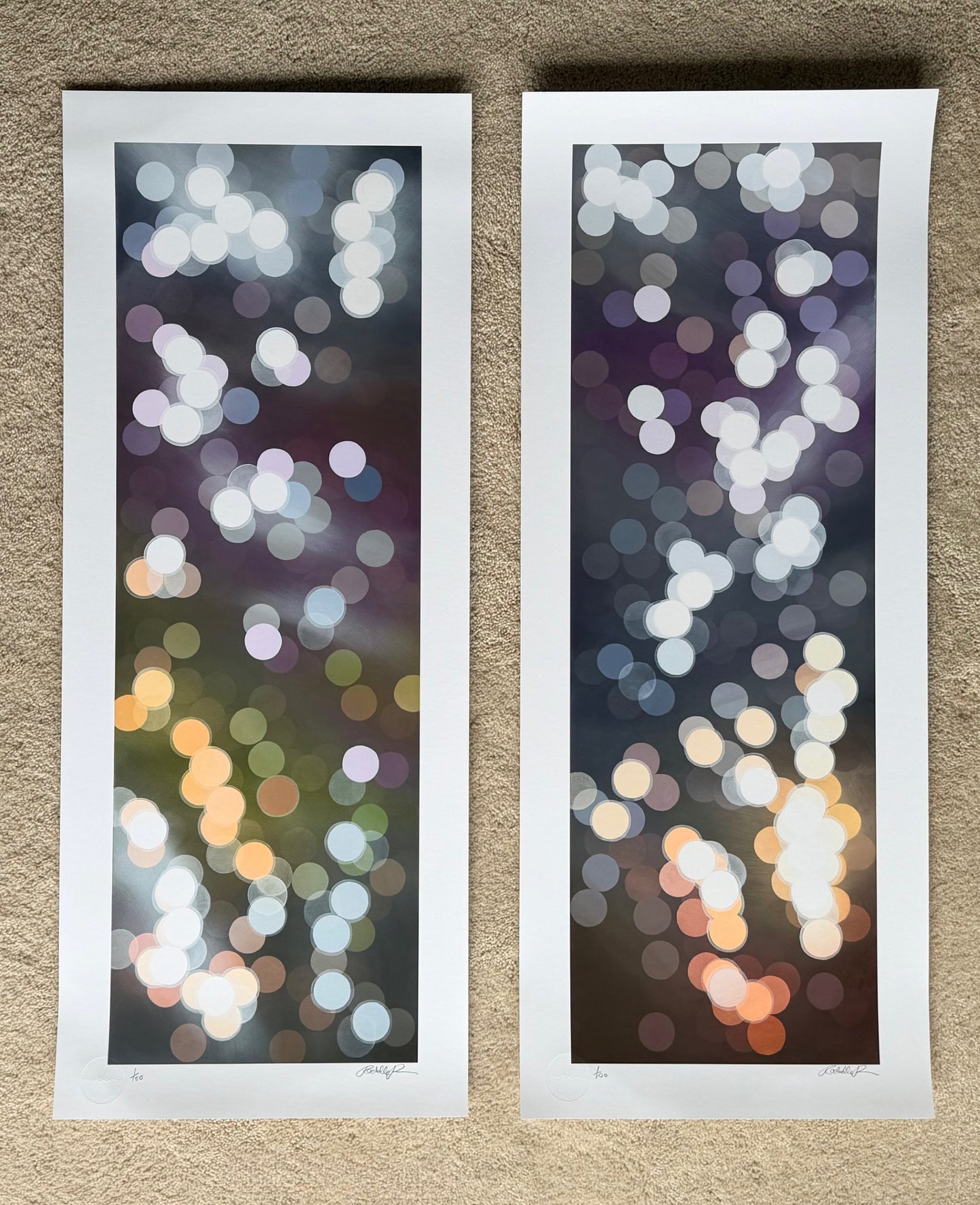 Ltd Ed Print Diptych 'Further Than the Ocean' & 'Deeper Than the Sea'