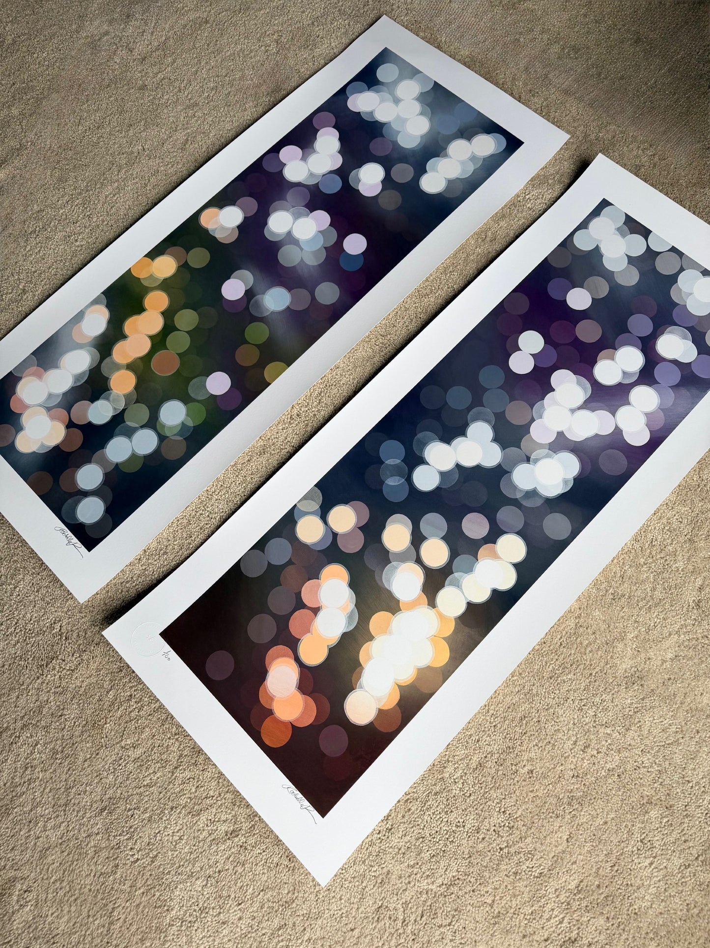 Ltd Ed Print Diptych 'Further Than the Ocean' & 'Deeper Than the Sea'