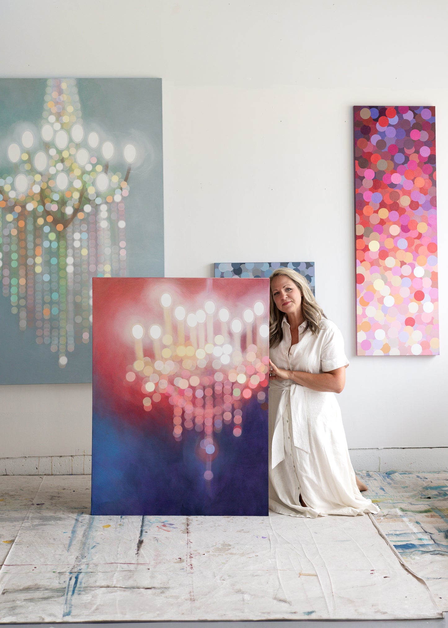 Original painting from the light series, 'Light as Language'