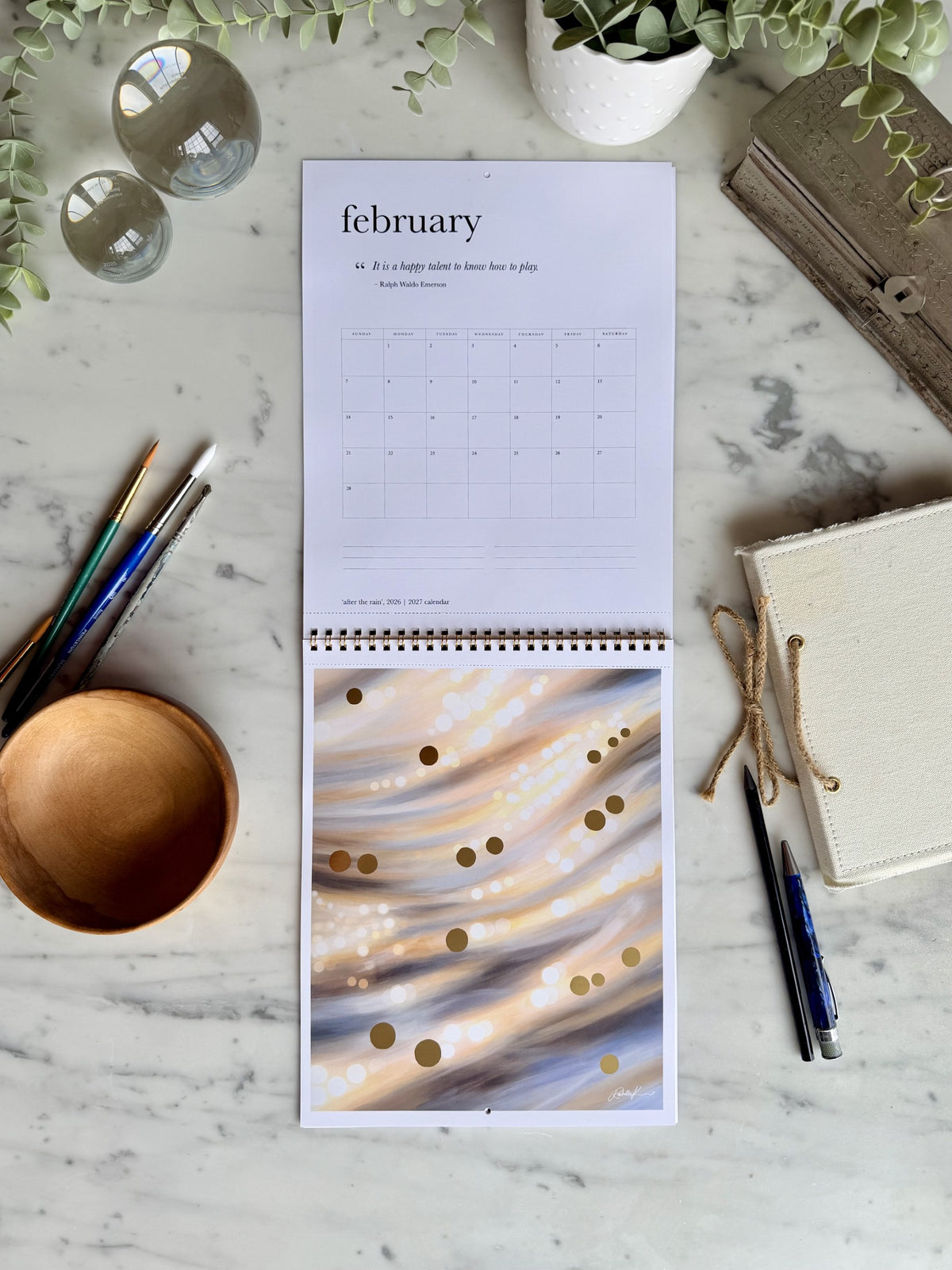 2027 Rachelle Kearns 8.5 x 11 inch Calendar PREORDER