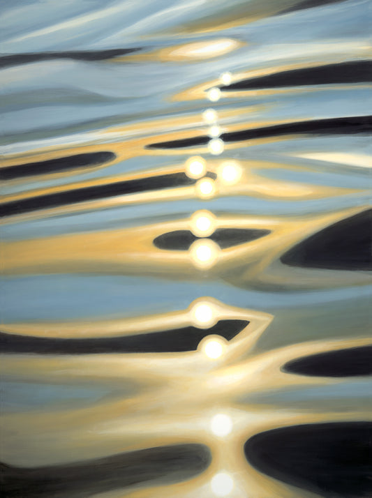 Original Painting from the Mercyscape Series, 'Glitter Line'