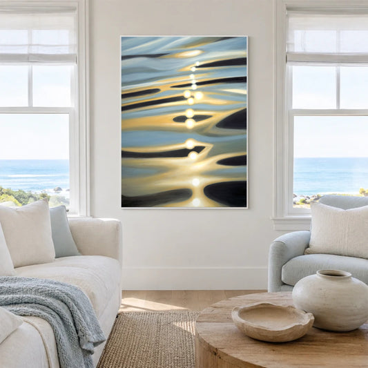 Original Painting from the Stillwater Series, 'Glitter Line'