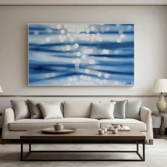 Original Painting from the mercyscape series, 'Light That Stays With Us'