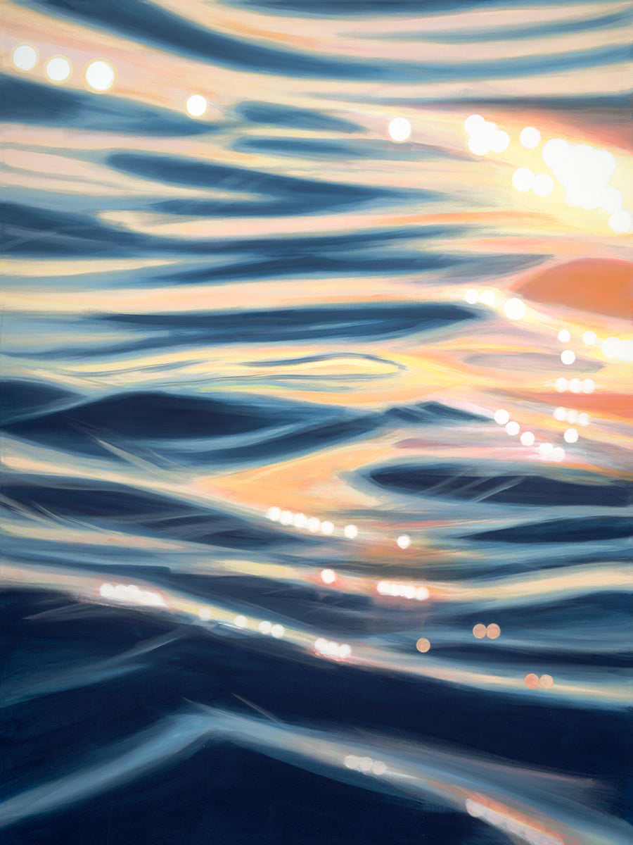 Original Painting from the Stillwater Collection, 'Light's Wake'
