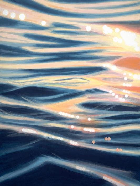 Original Painting from the Mercyscape Series, 'Light's Wake'