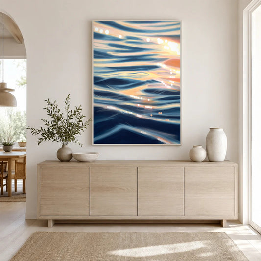 Original Painting from the Stillwater Collection, 'Light's Wake'