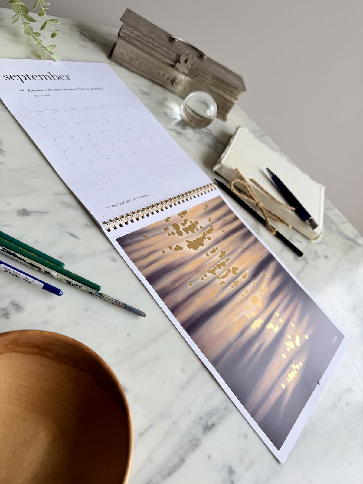 2027 Rachelle Kearns 8.5 x 11 inch Wall Calendar - 4-Pack Bundle PREORDER