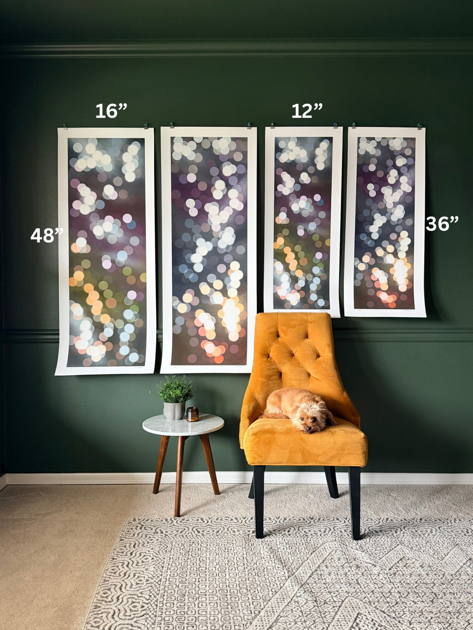 Ltd Ed Print Diptych 'Further Than the Ocean' & 'Deeper Than the Sea'