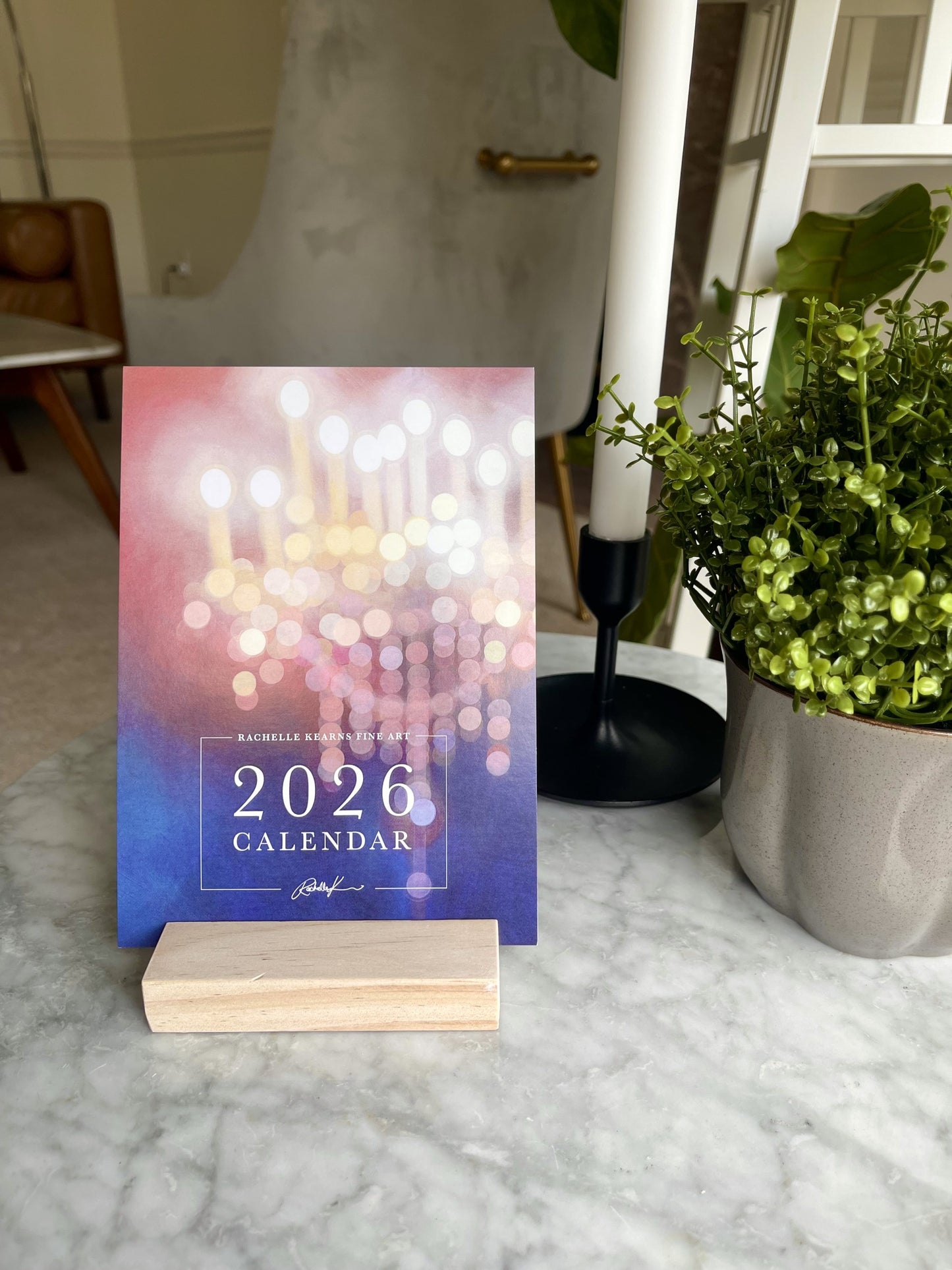 2026 Rachelle Kearns Desktop Calendar Bundle (4 calendars and stands) PREORDER