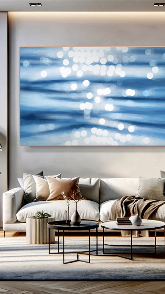 Original Painting from the mercyscape series, 'Light That Stays With Us'